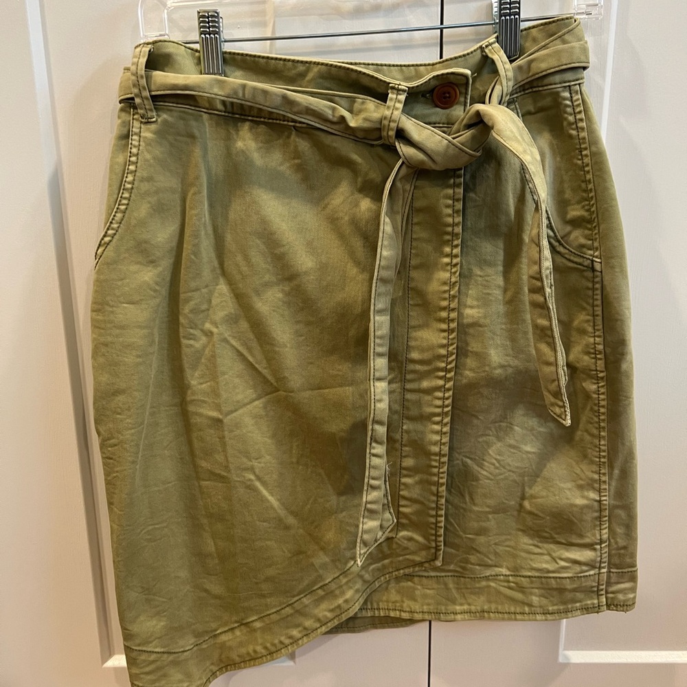 Anthropologie Pilcro Green Women's Skirt